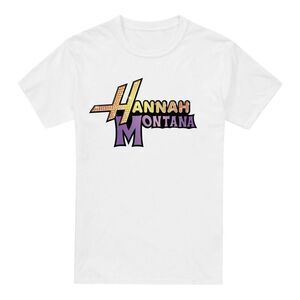 Camp Rock Mens Hannah Montana Logo T-Shirt / White